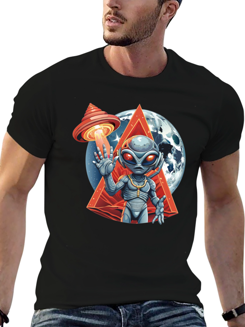 Alien Invasion Graphic Tee