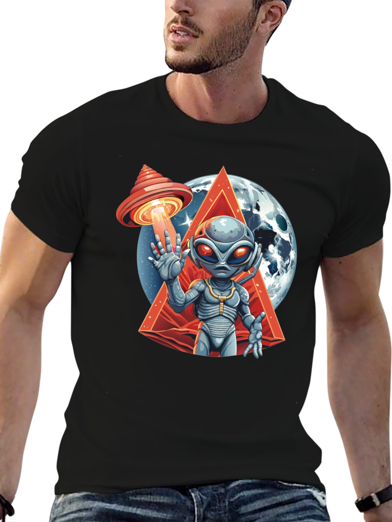 Alien Invasion Graphic Tee
