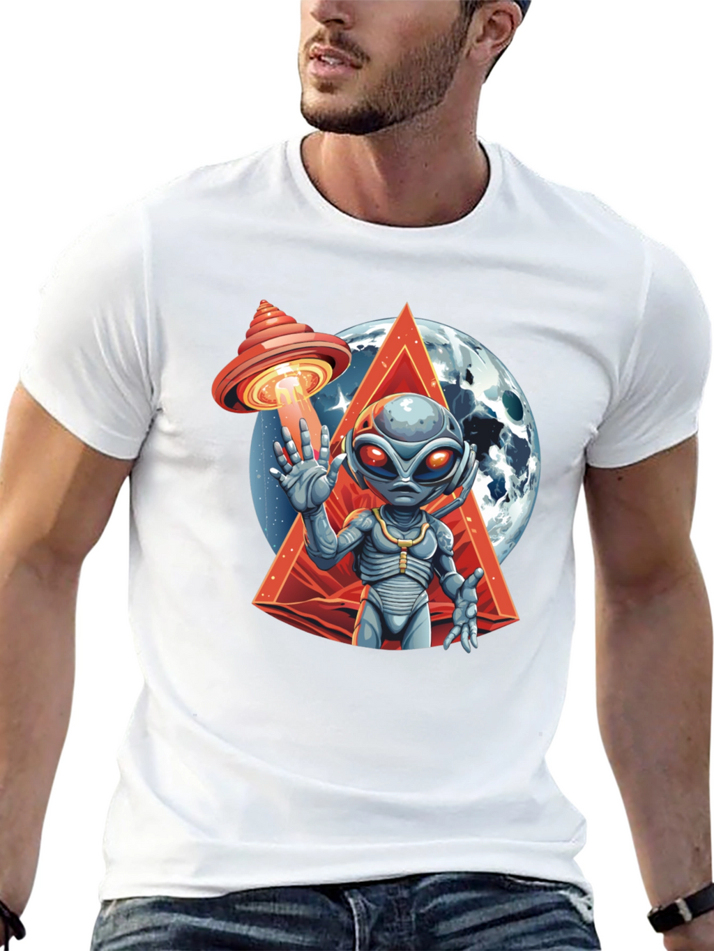 Alien Invasion Graphic Tee