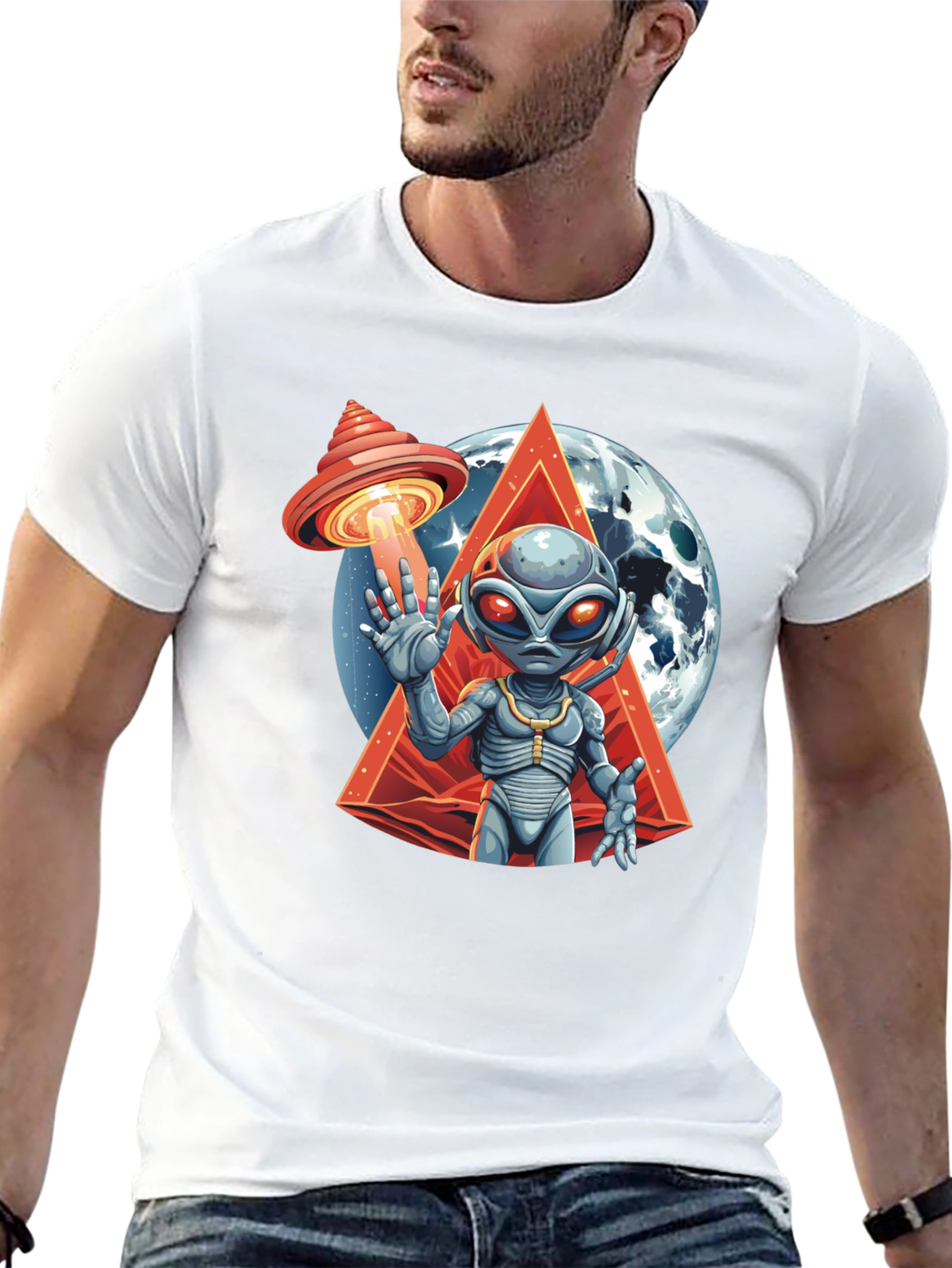 Alien Invasion Graphic Tee