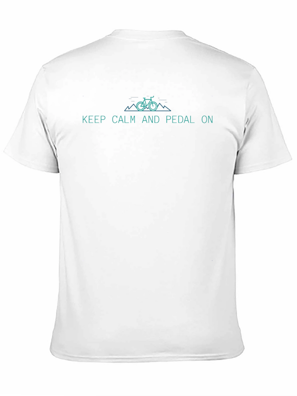 Keep Calm and Pedal On Graphic Tee
