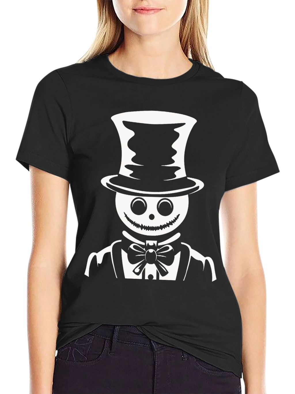 Spooky Gentleman T-Shirt - Halloween Style