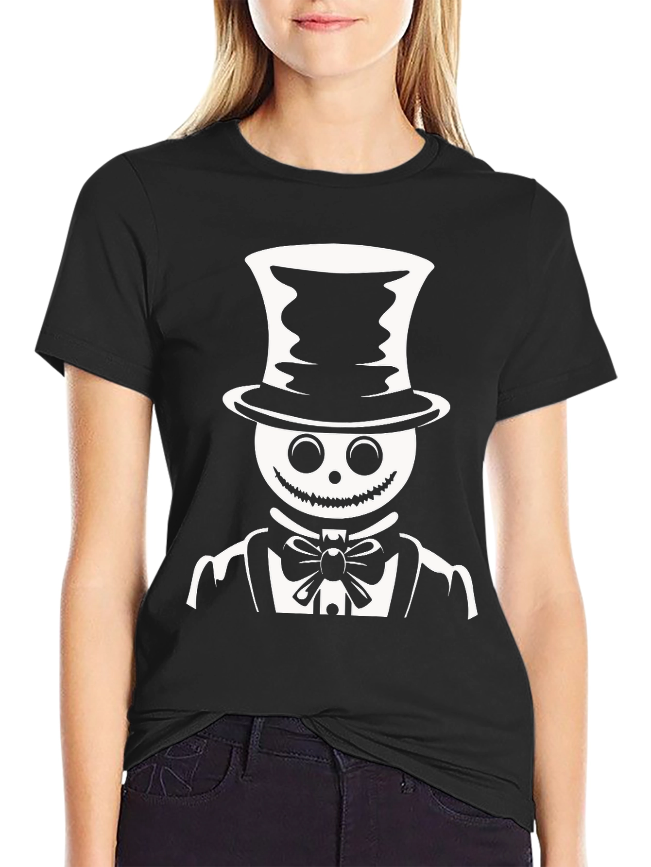 Spooky Gentleman T-Shirt - Halloween Style