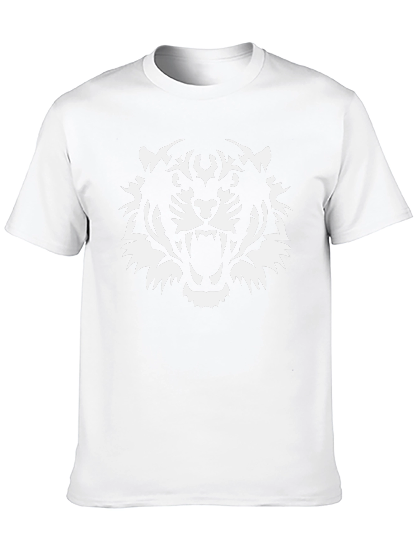 Bold Tiger Graphic Tee - Black