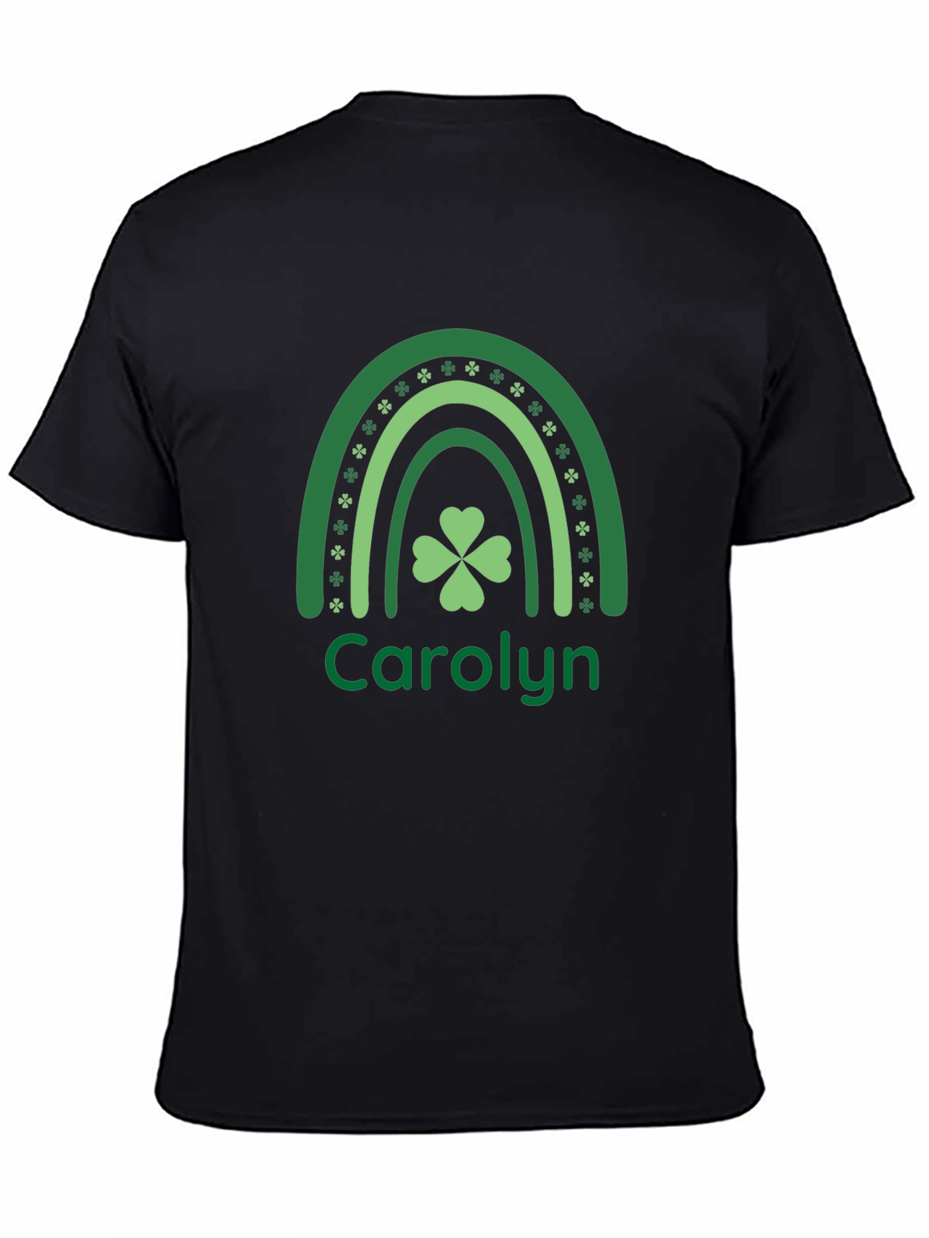 St. Patricks Day Personalized Carolyn Shamrock T-Shirt