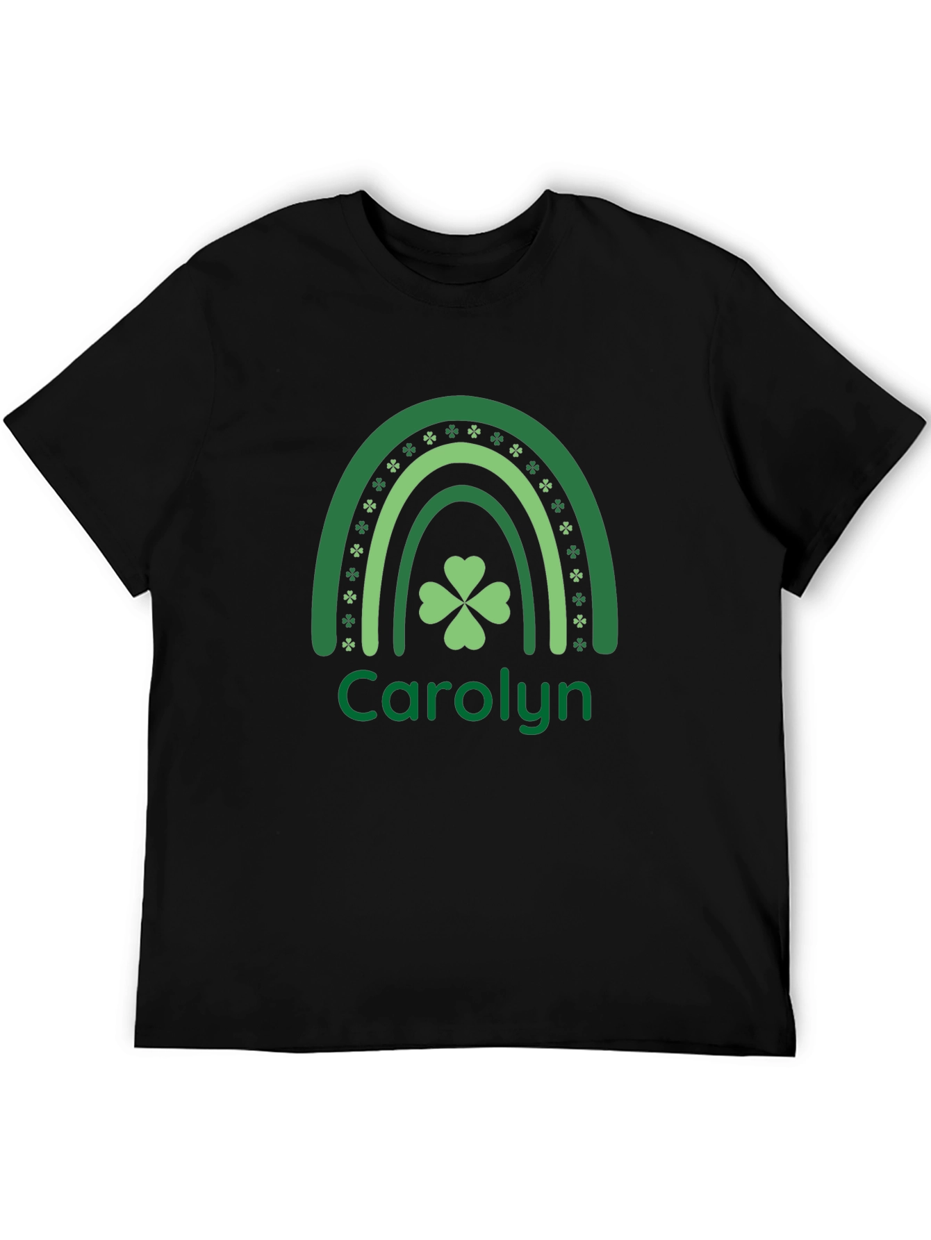 St. Patricks Day Personalized Carolyn Shamrock T-Shirt