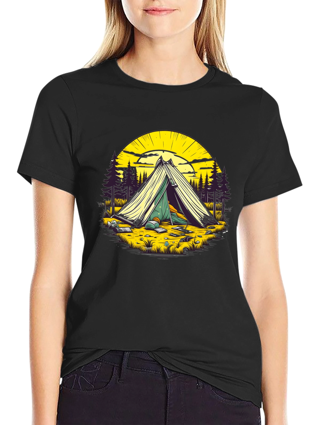Camping Adventure T-Shirt - Nature Lover Apparel