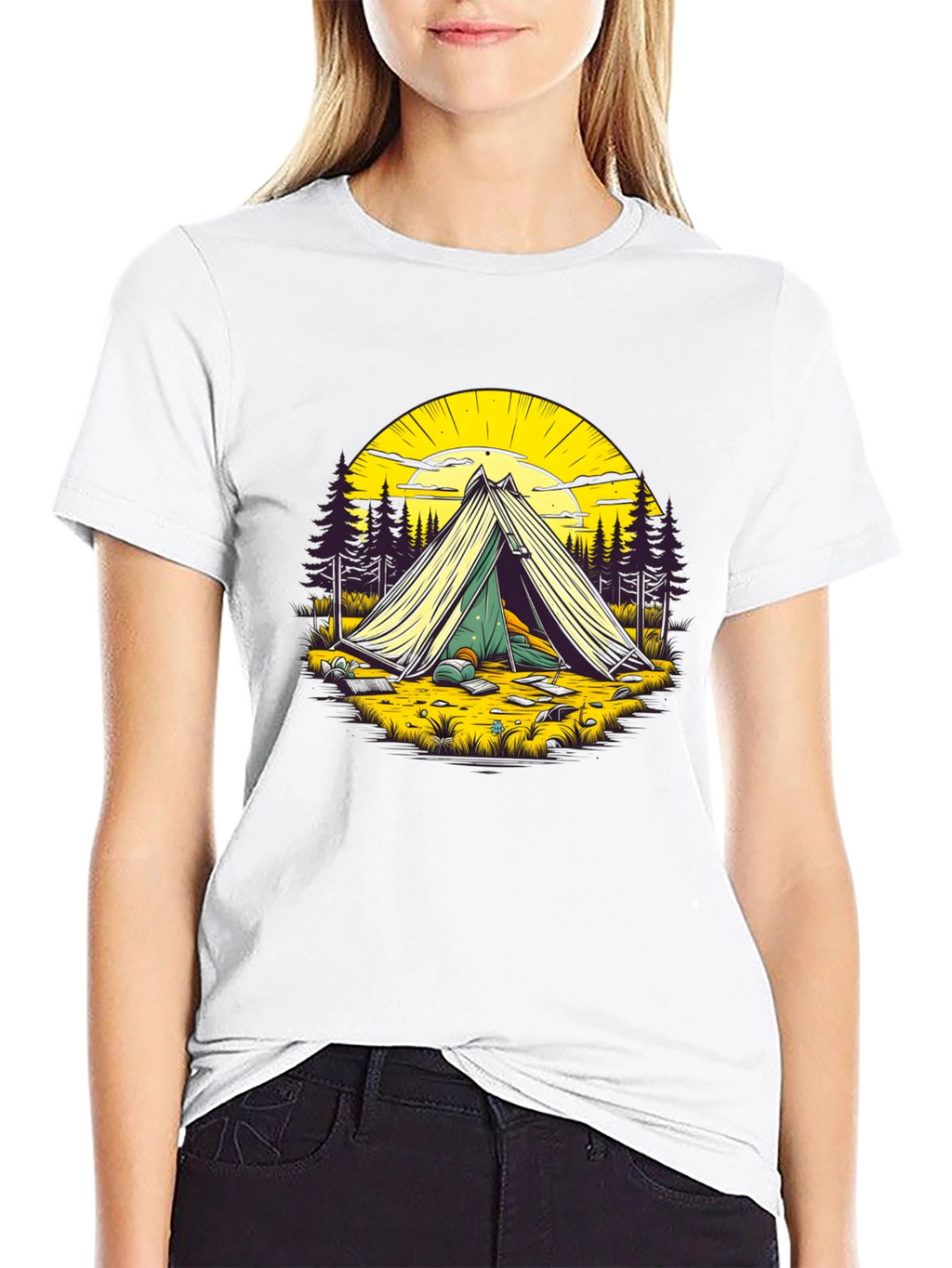 Camping Adventure T-Shirt - Nature Lover Apparel