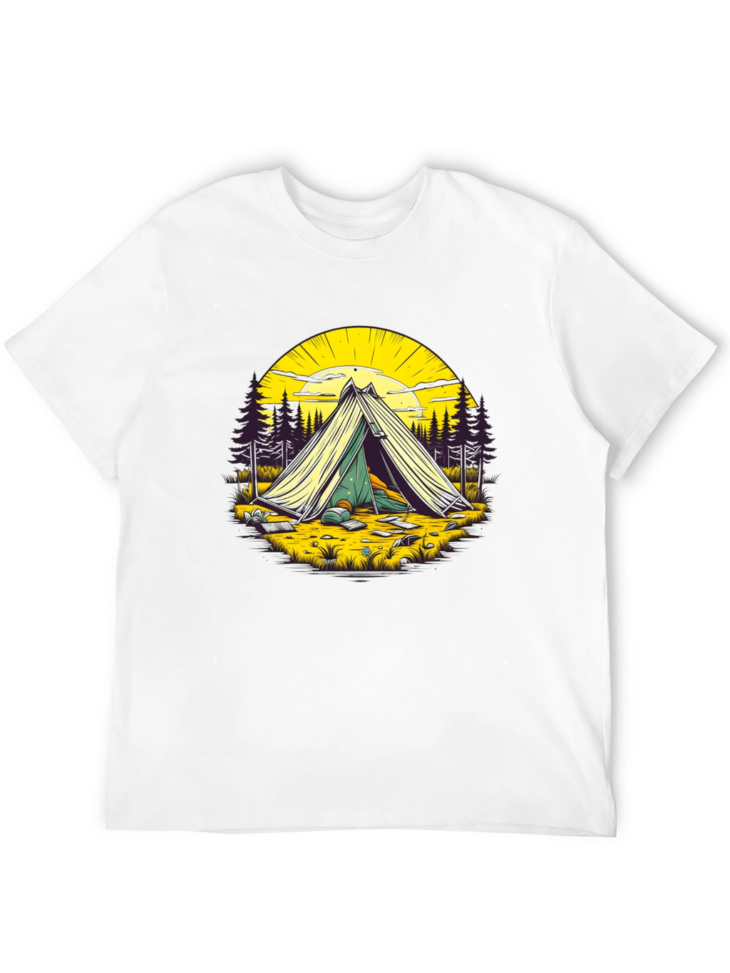 Camping Adventure T-Shirt - Nature Lover Apparel