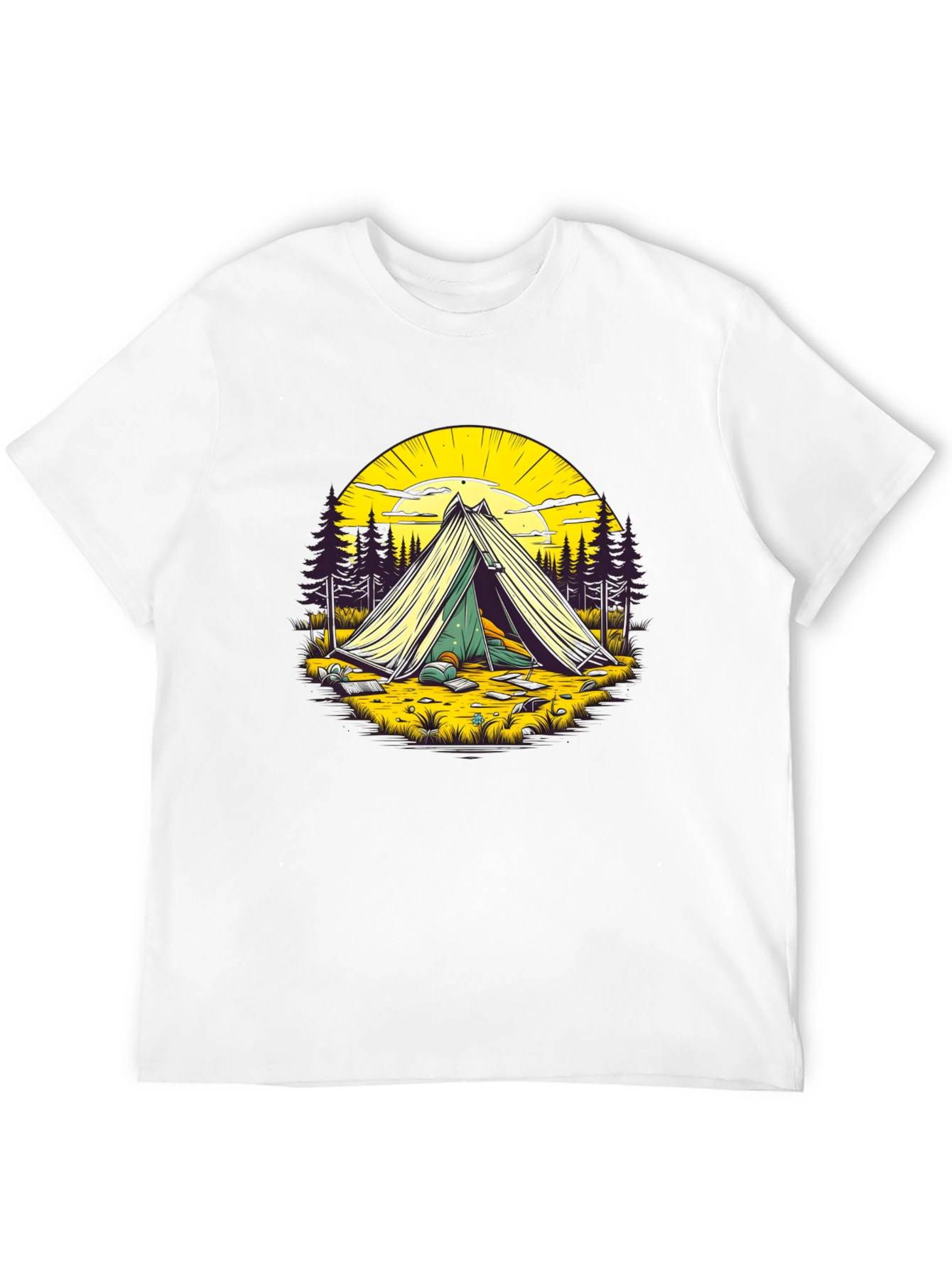 Camping Adventure T-Shirt - Nature Lover Apparel