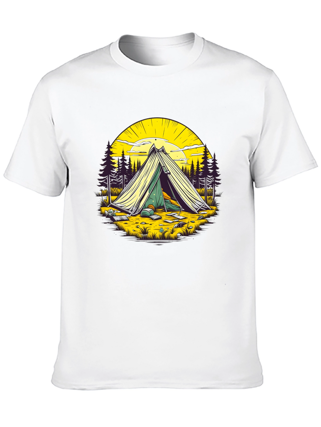 Camping Adventure T-Shirt - Nature Lover Apparel