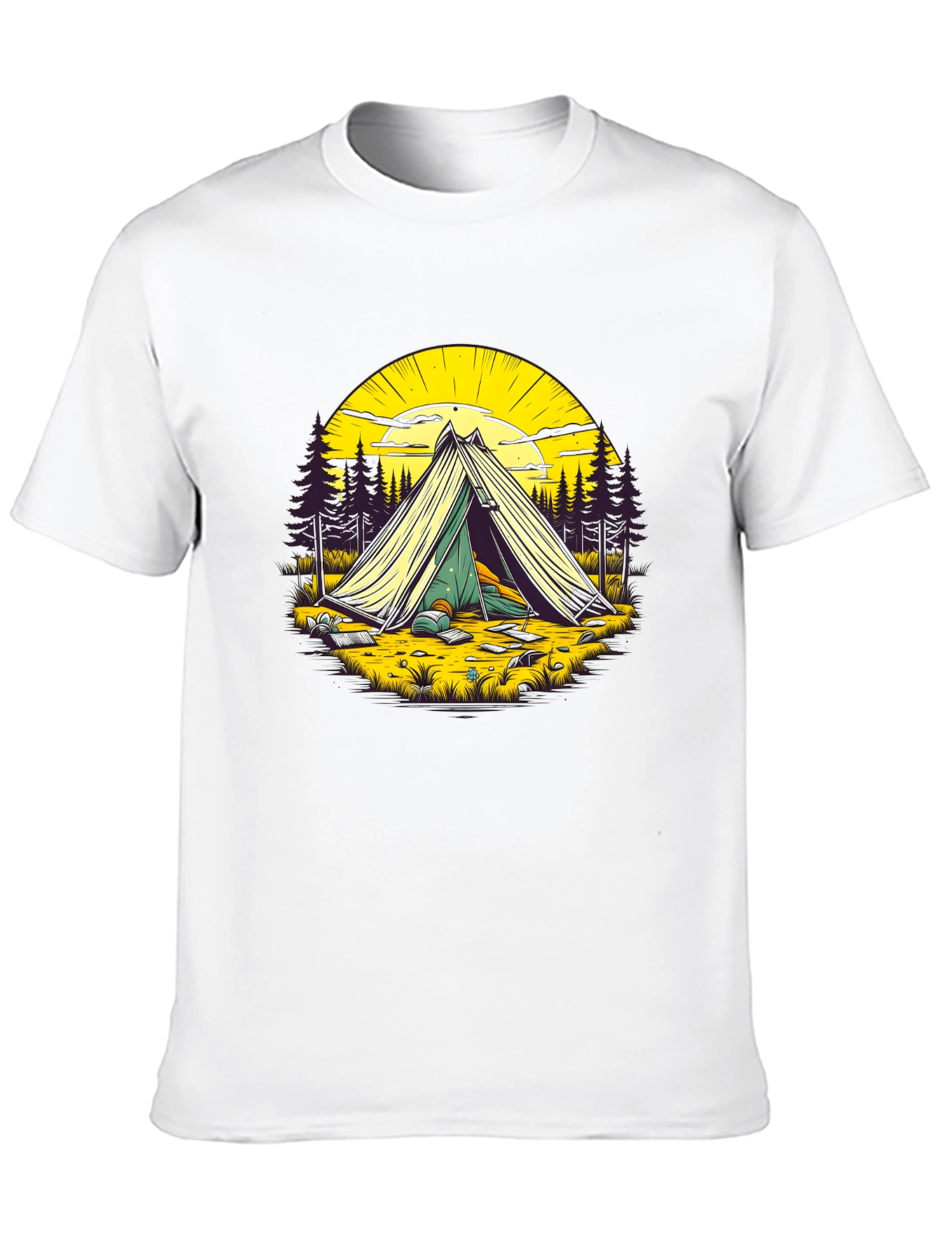 Camping Adventure T-Shirt - Nature Lover Apparel