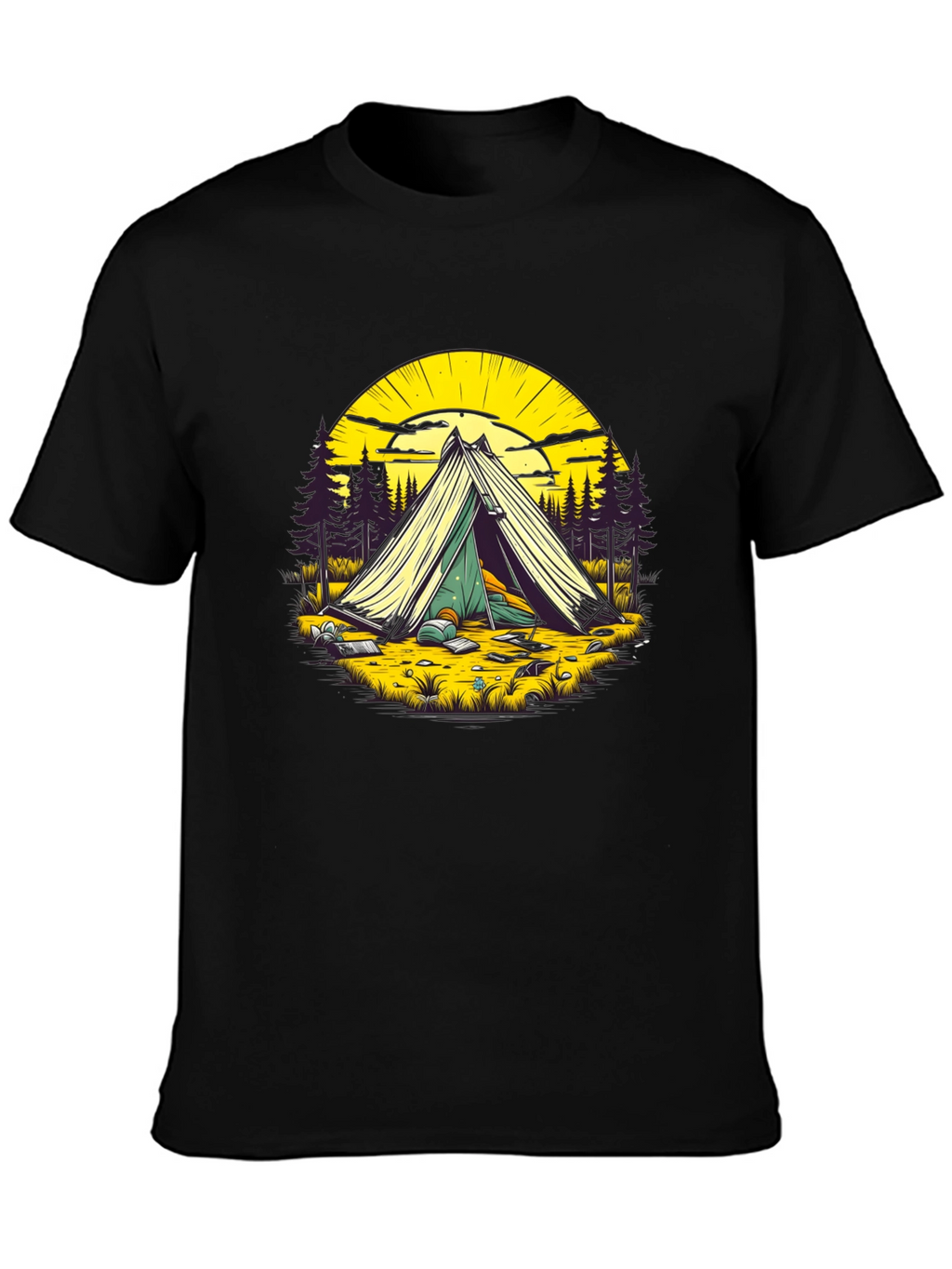 Camping Adventure T-Shirt - Nature Lover Apparel