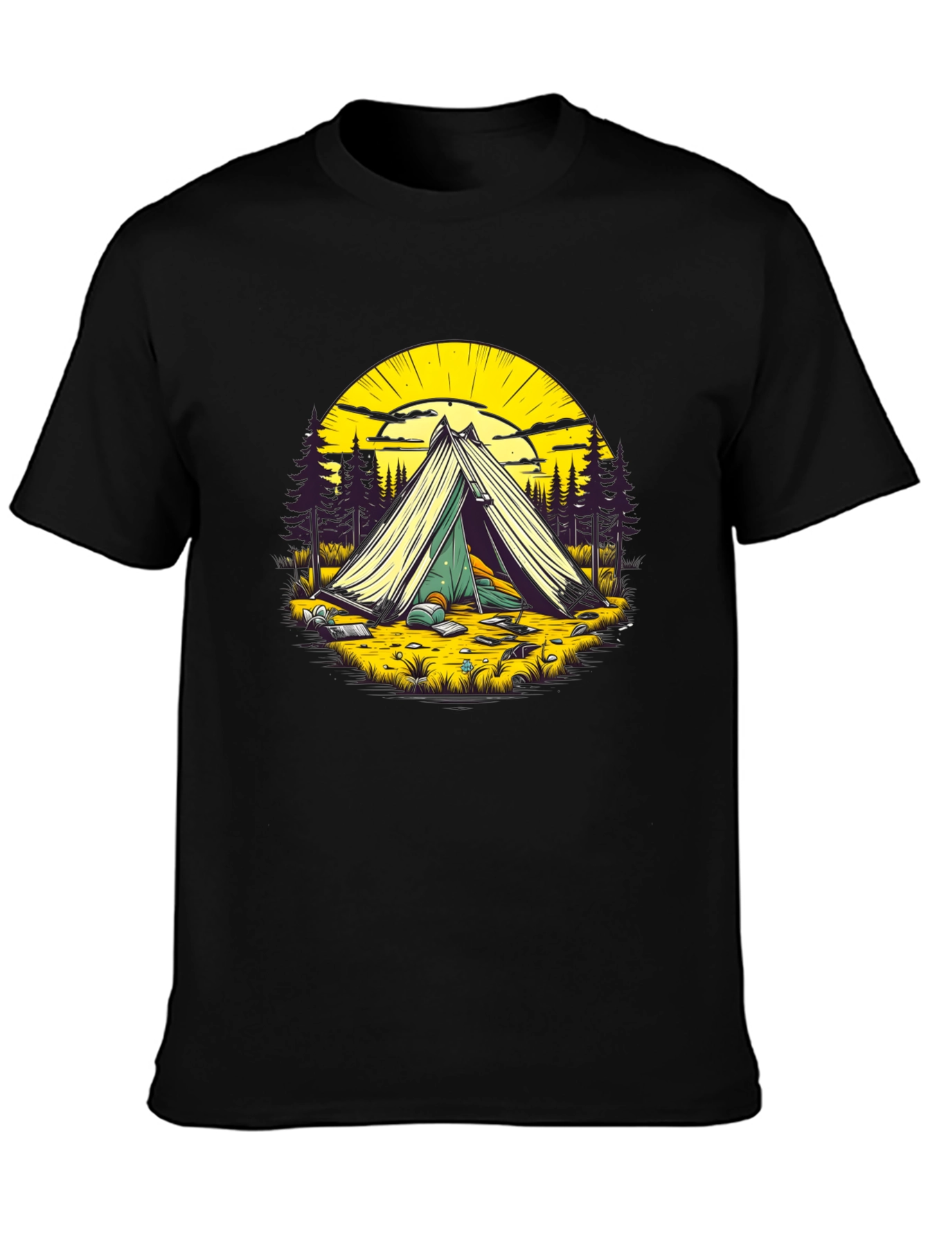 Camping Adventure T-Shirt - Nature Lover Apparel