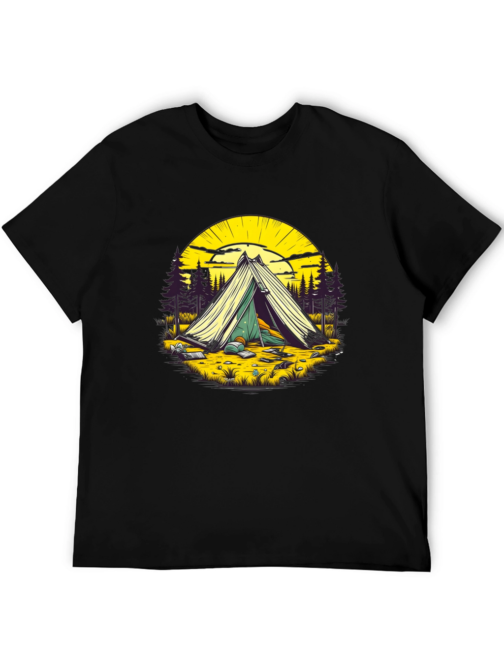 Camping Adventure T-Shirt - Nature Lover Apparel