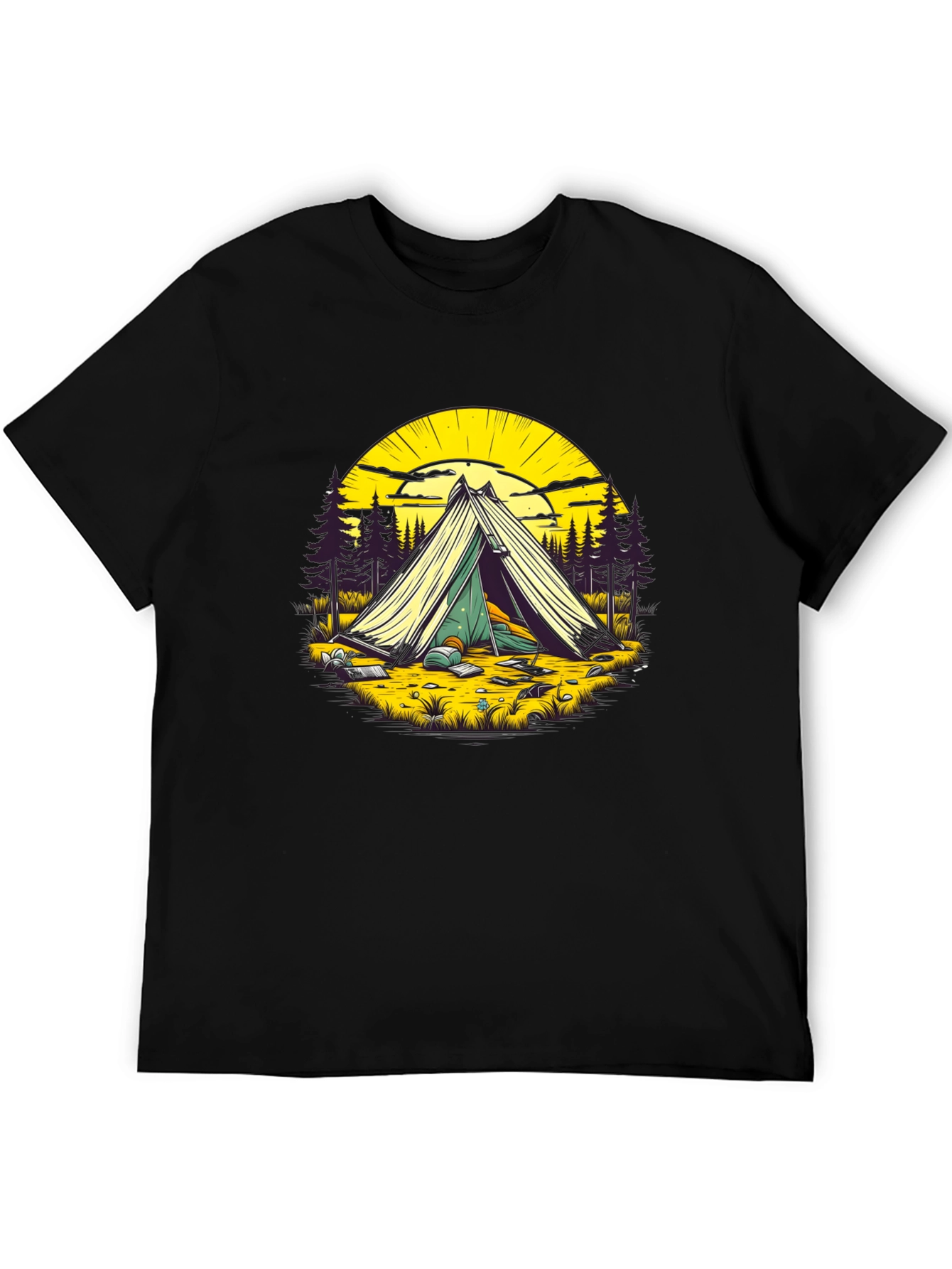 Camping Adventure T-Shirt - Nature Lover Apparel