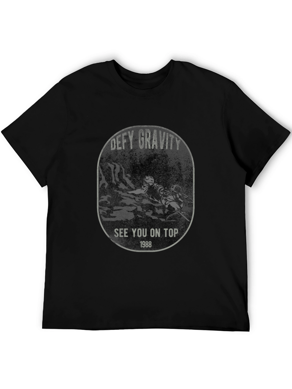 Defy Gravity Graphic T-Shirt - Mountain Biking 1988