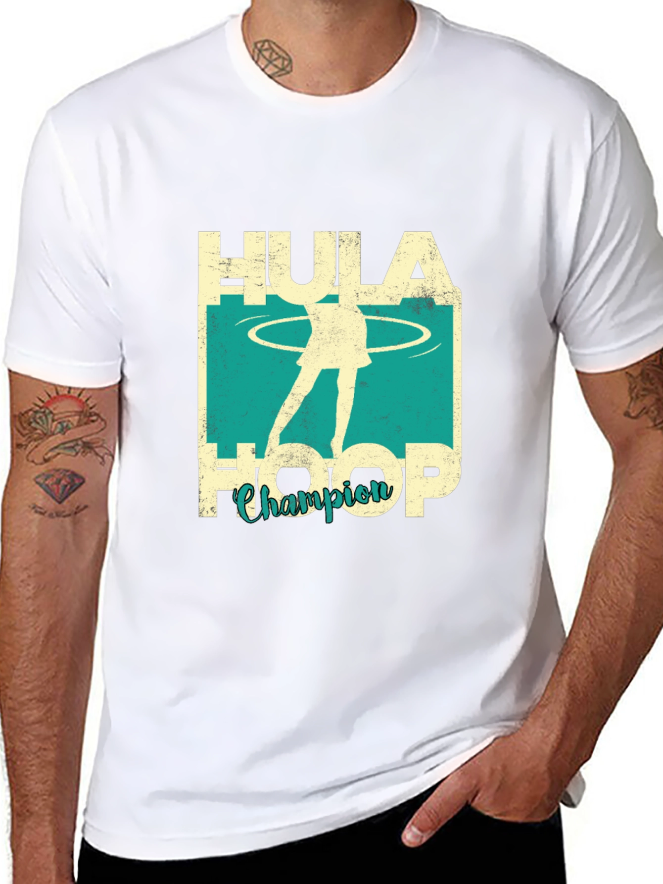 Hula Hoop Champion Graphic Tee