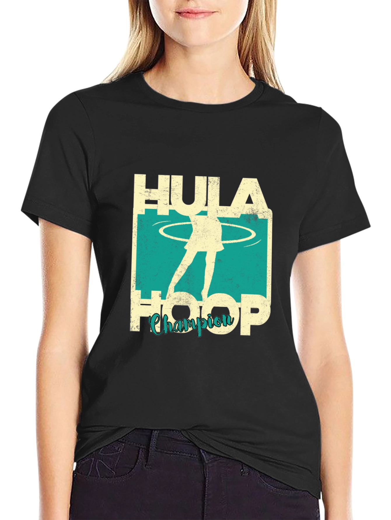 Hula Hoop Champion Graphic Tee