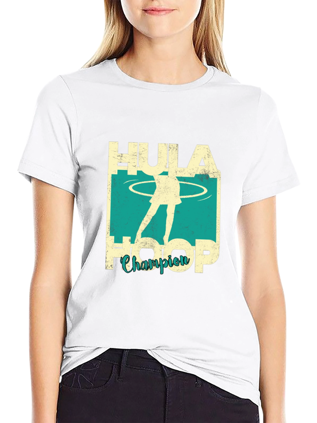 Hula Hoop Champion Graphic Tee