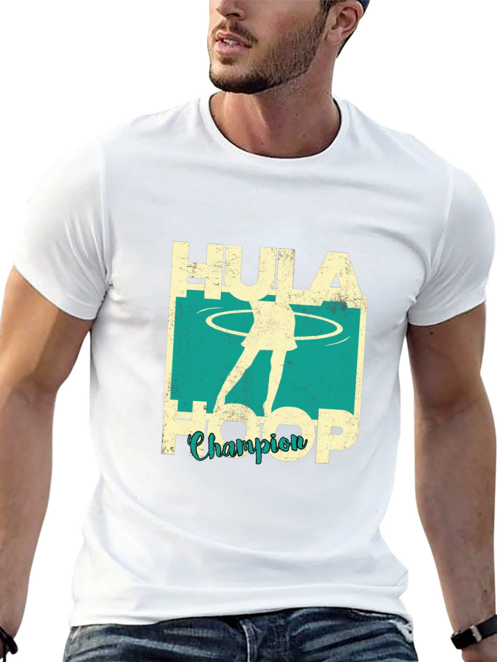 Hula Hoop Champion Graphic Tee