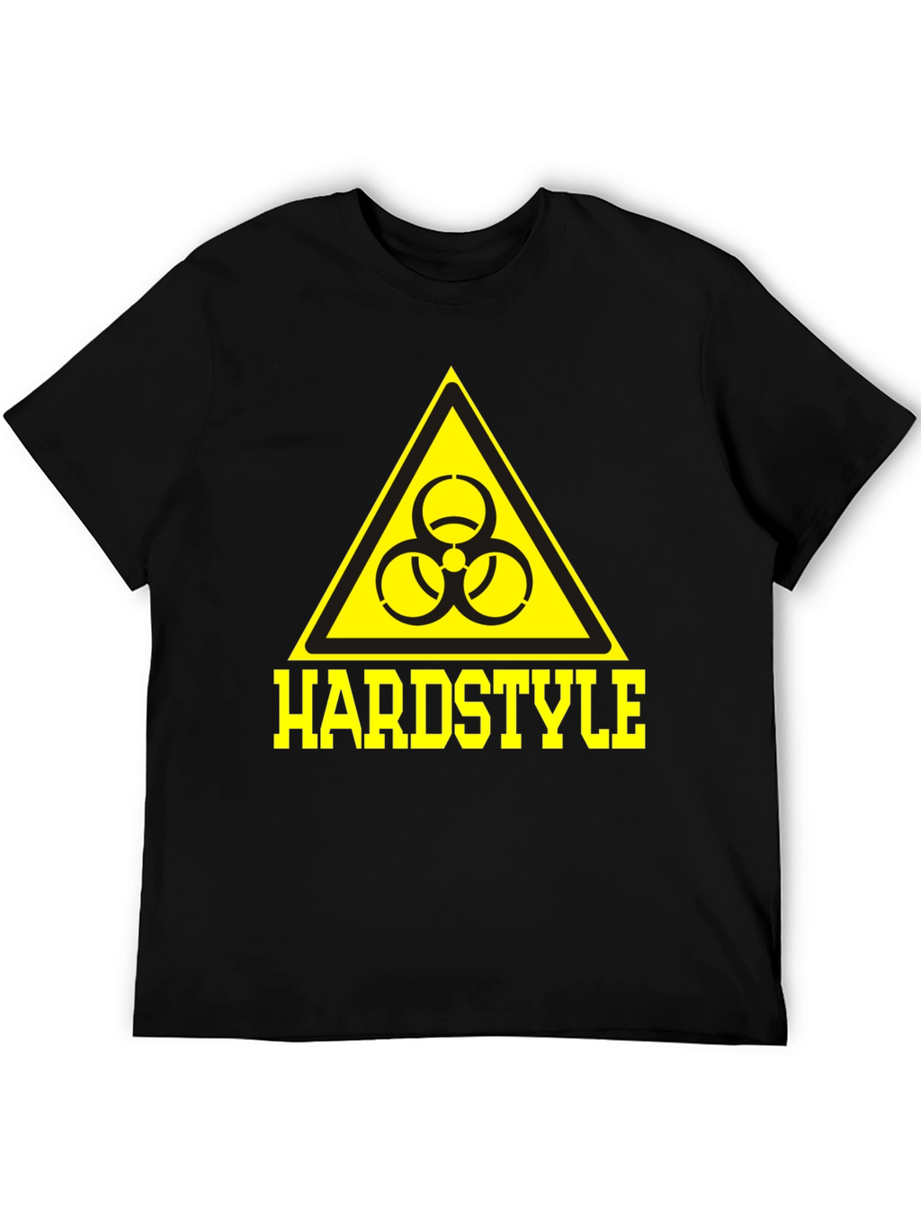 Hardstyle Biohazard Symbol T-Shirt - Black