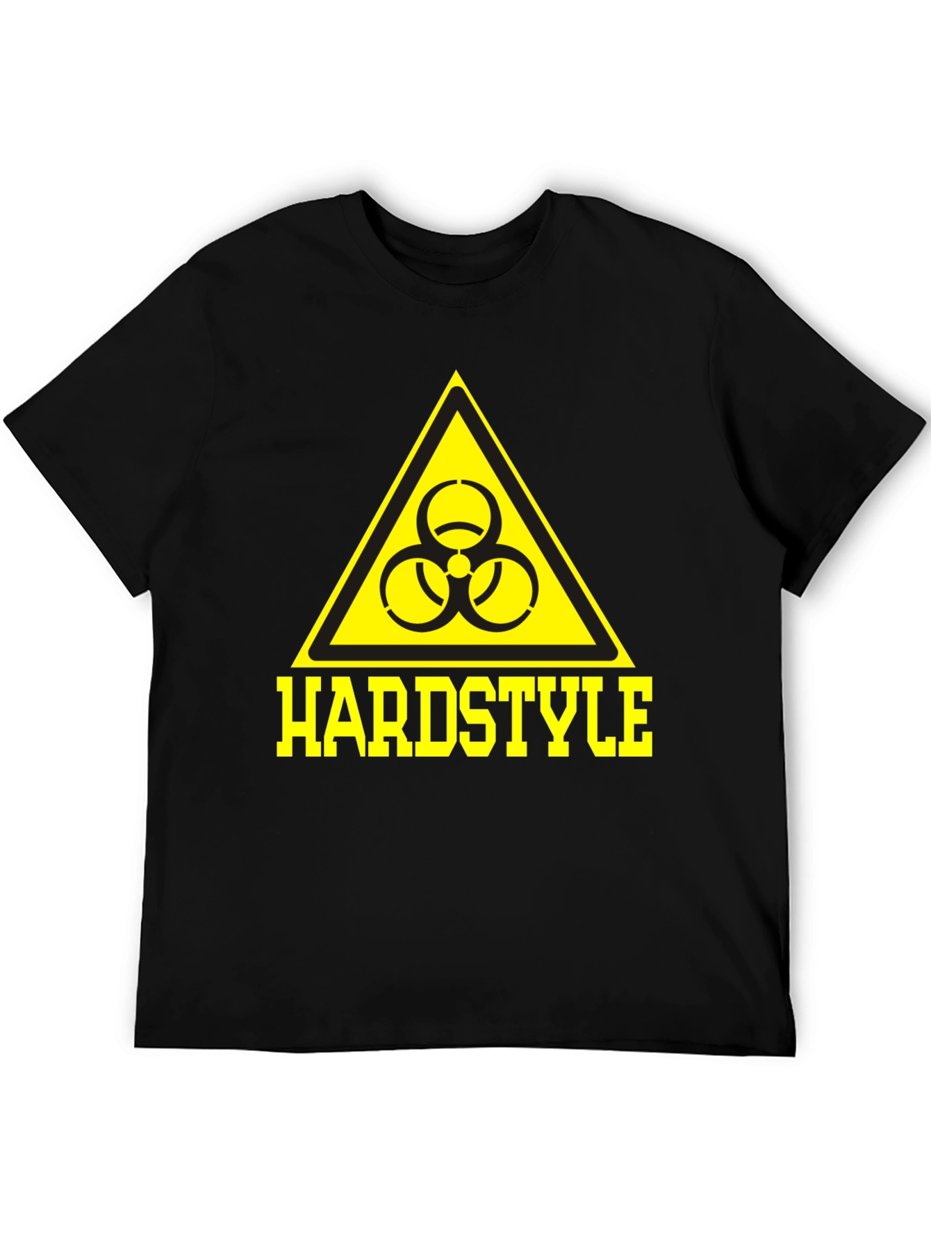 Hardstyle Biohazard Symbol T-Shirt - Black