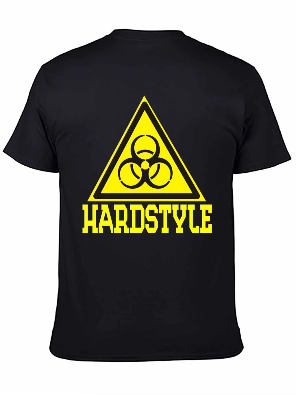 Hardstyle Biohazard Symbol T-Shirt - Black