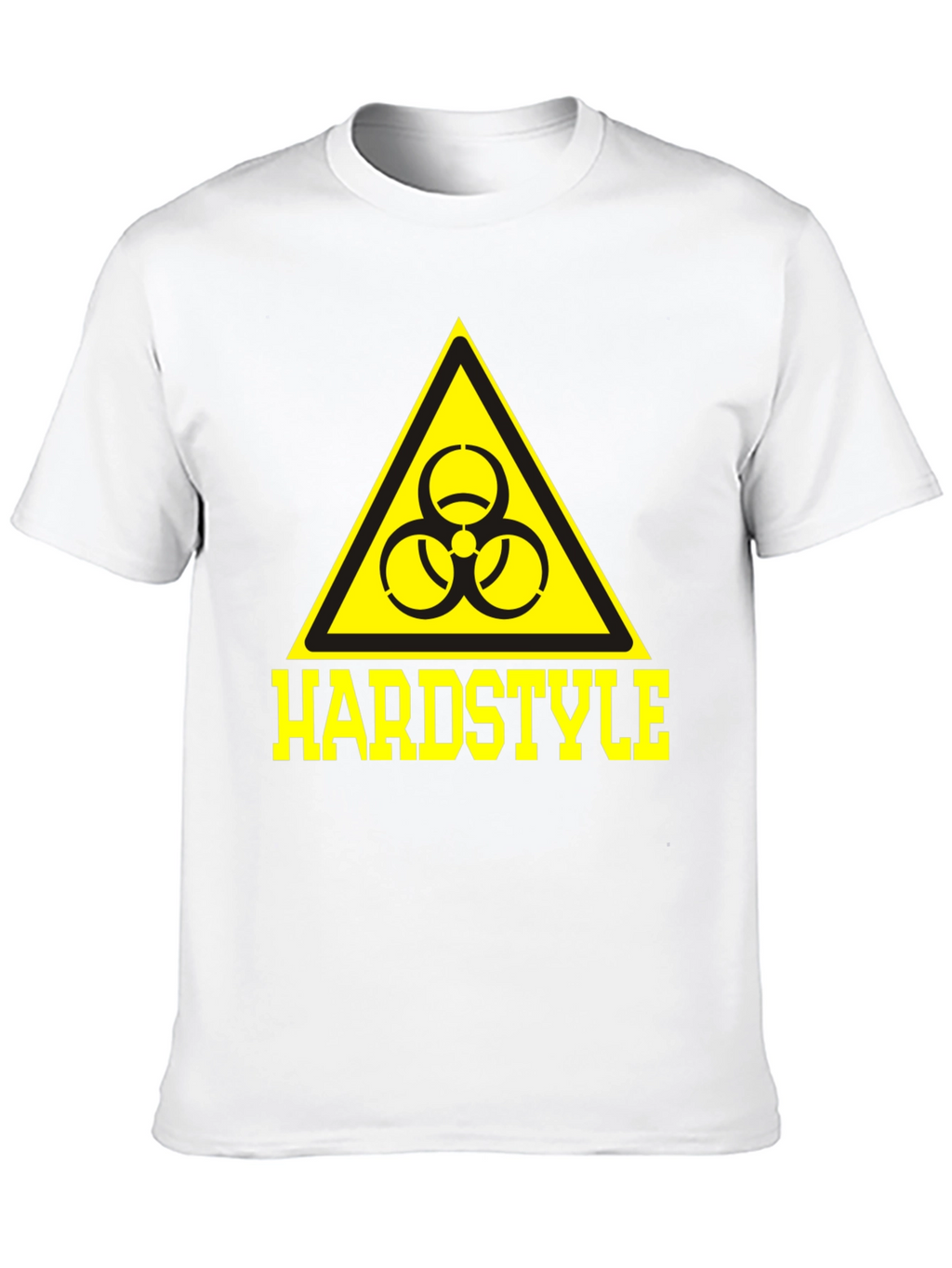 Hardstyle Biohazard Symbol T-Shirt - Black