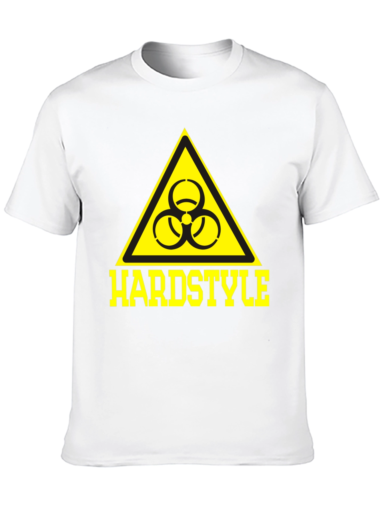 Hardstyle Biohazard Symbol T-Shirt - Black