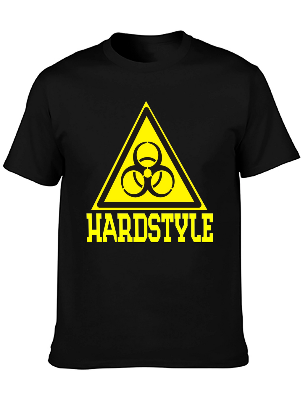 Hardstyle Biohazard Symbol T-Shirt - Black
