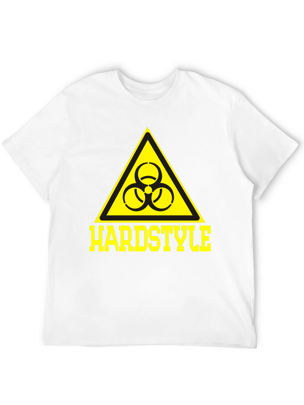 Hardstyle Biohazard Symbol T-Shirt - Black