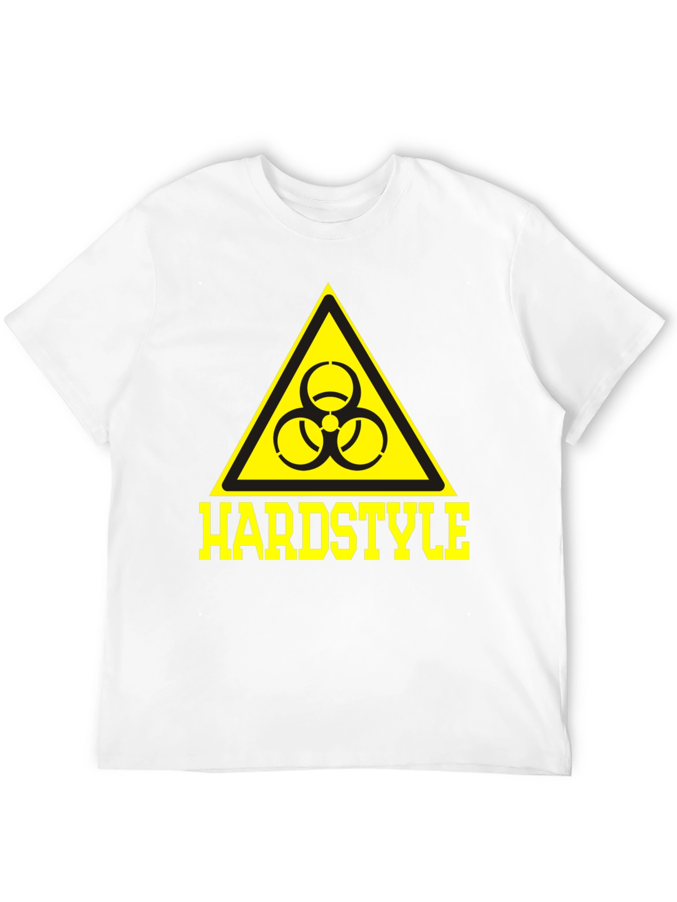 Hardstyle Biohazard Symbol T-Shirt - Black