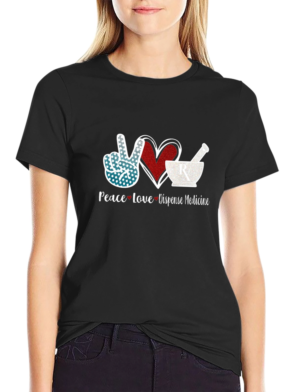 Peace Love Dispense Medicine T-Shirt
