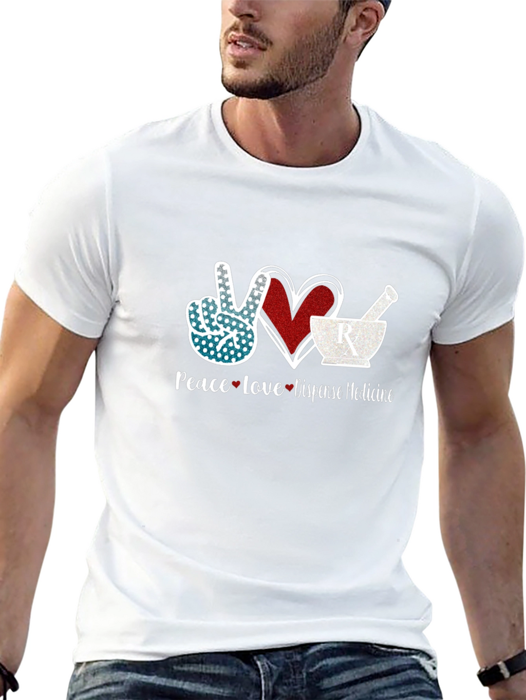 Peace Love Dispense Medicine T-Shirt