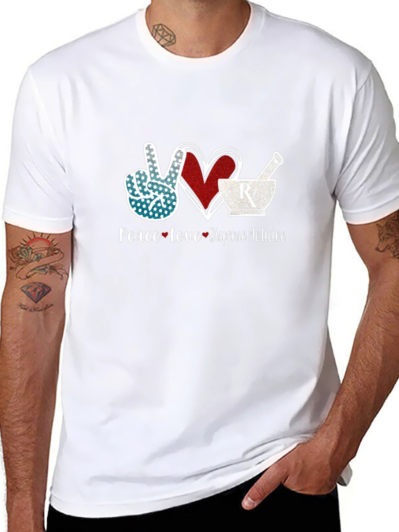 Peace Love Dispense Medicine T-Shirt