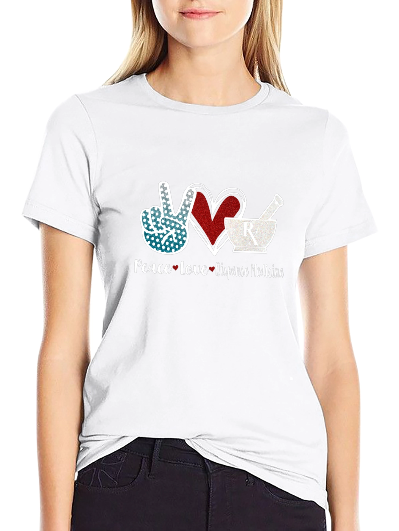 Peace Love Dispense Medicine T-Shirt