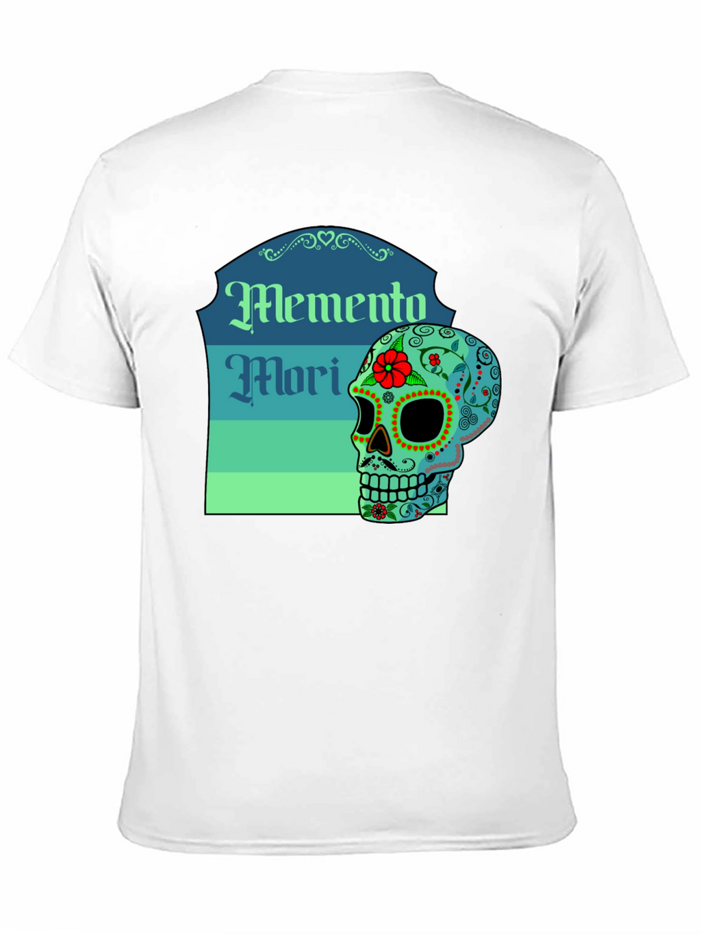 Memento Mori Sugar Skull T-Shirt