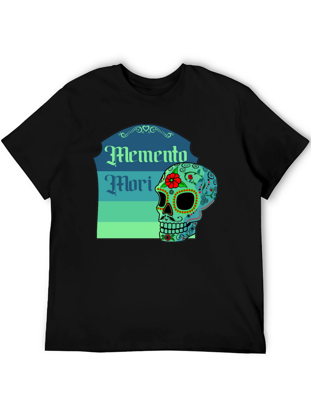 Memento Mori Sugar Skull T-Shirt
