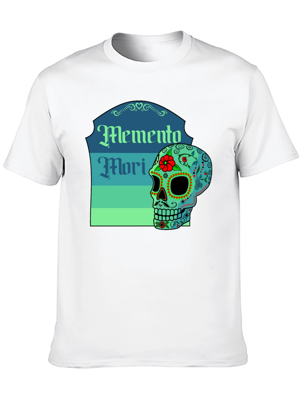 Memento Mori Sugar Skull T-Shirt