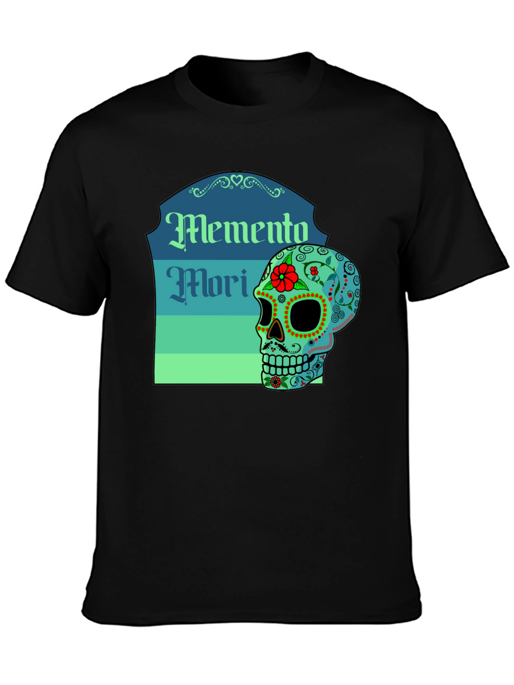 Memento Mori Sugar Skull T-Shirt