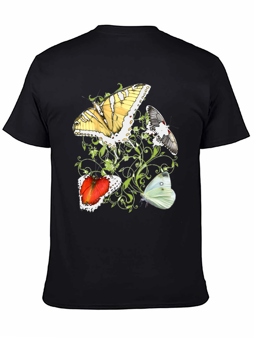 Butterfly T-Shirt - Unique Graphic Tee