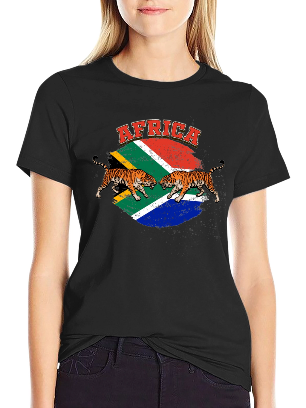Africa Tiger Graphic T-Shirt