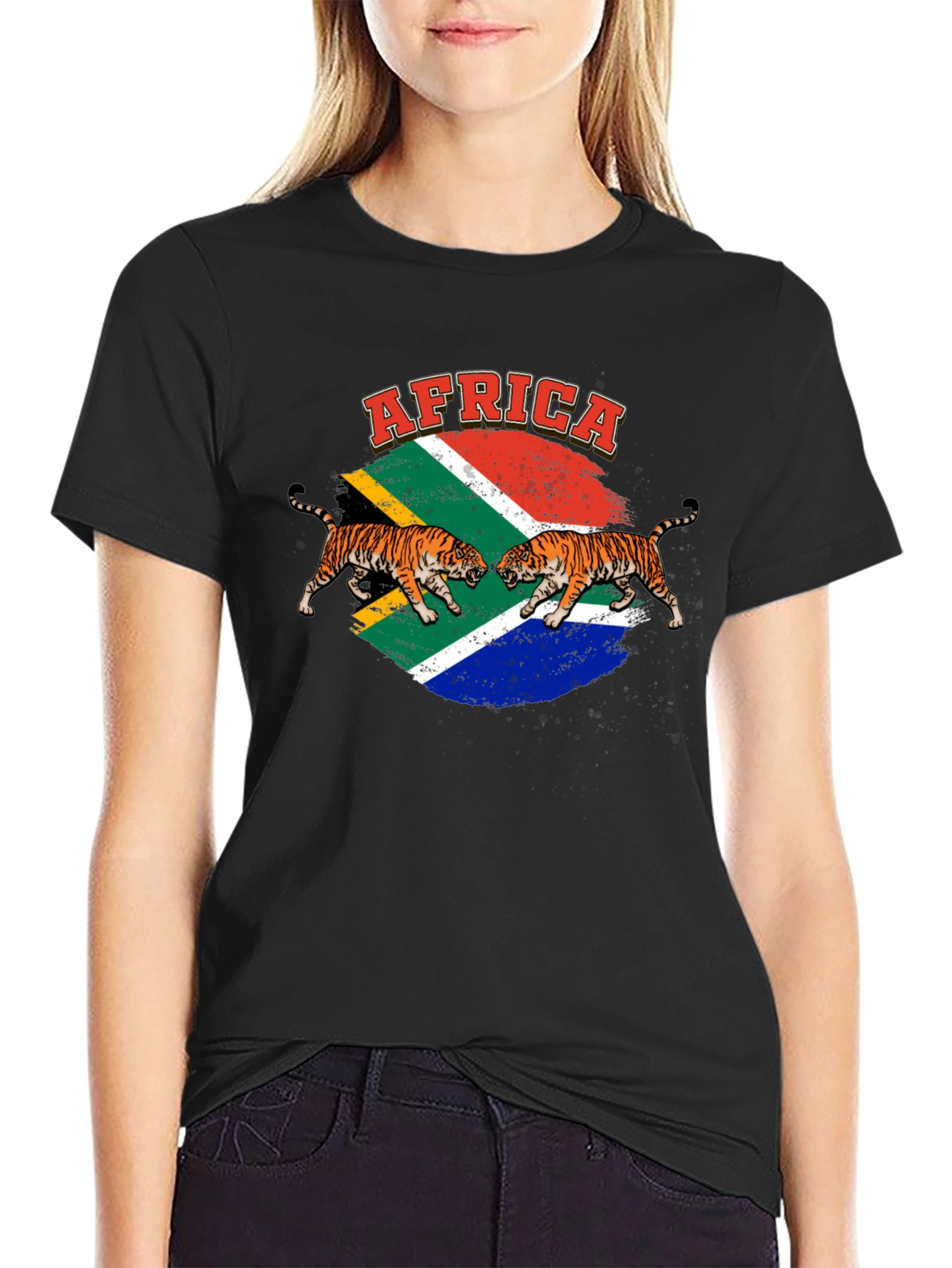 Africa Tiger Graphic T-Shirt