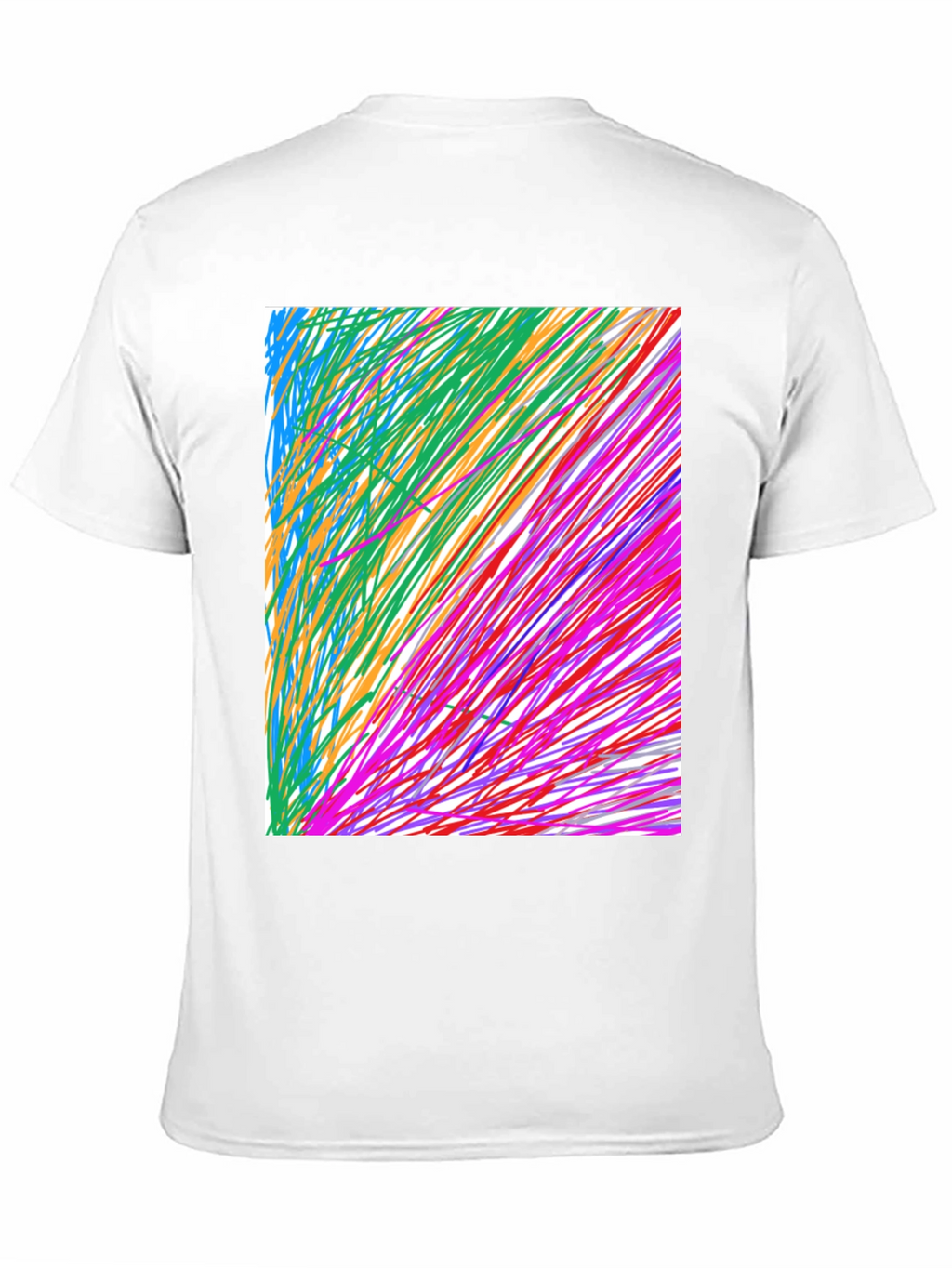 Abstract Art Black T-Shirt - Modern Graphic Tee
