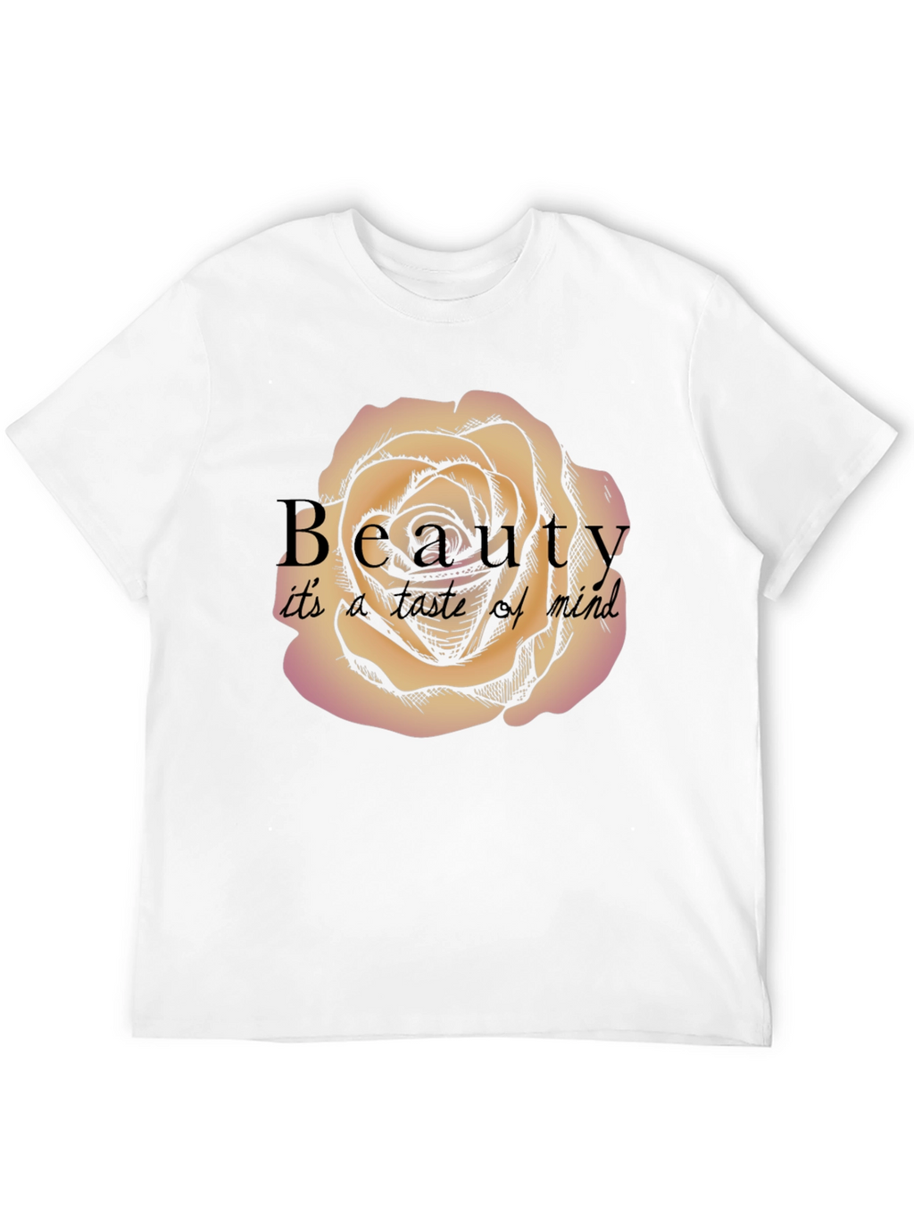 Beauty T-Shirt - Rose Design