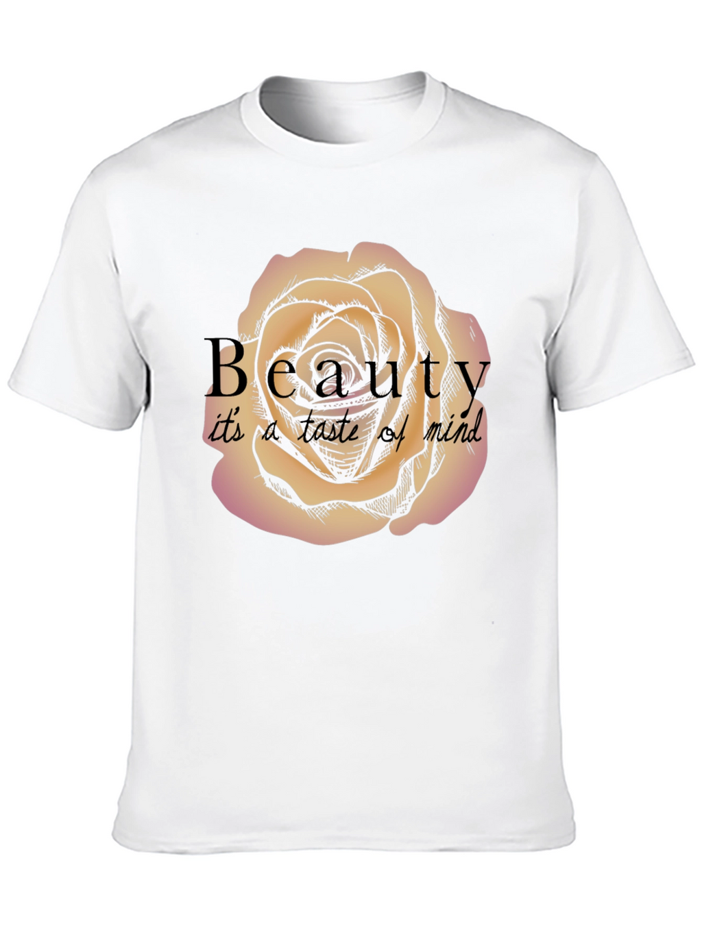 Beauty T-Shirt - Rose Design