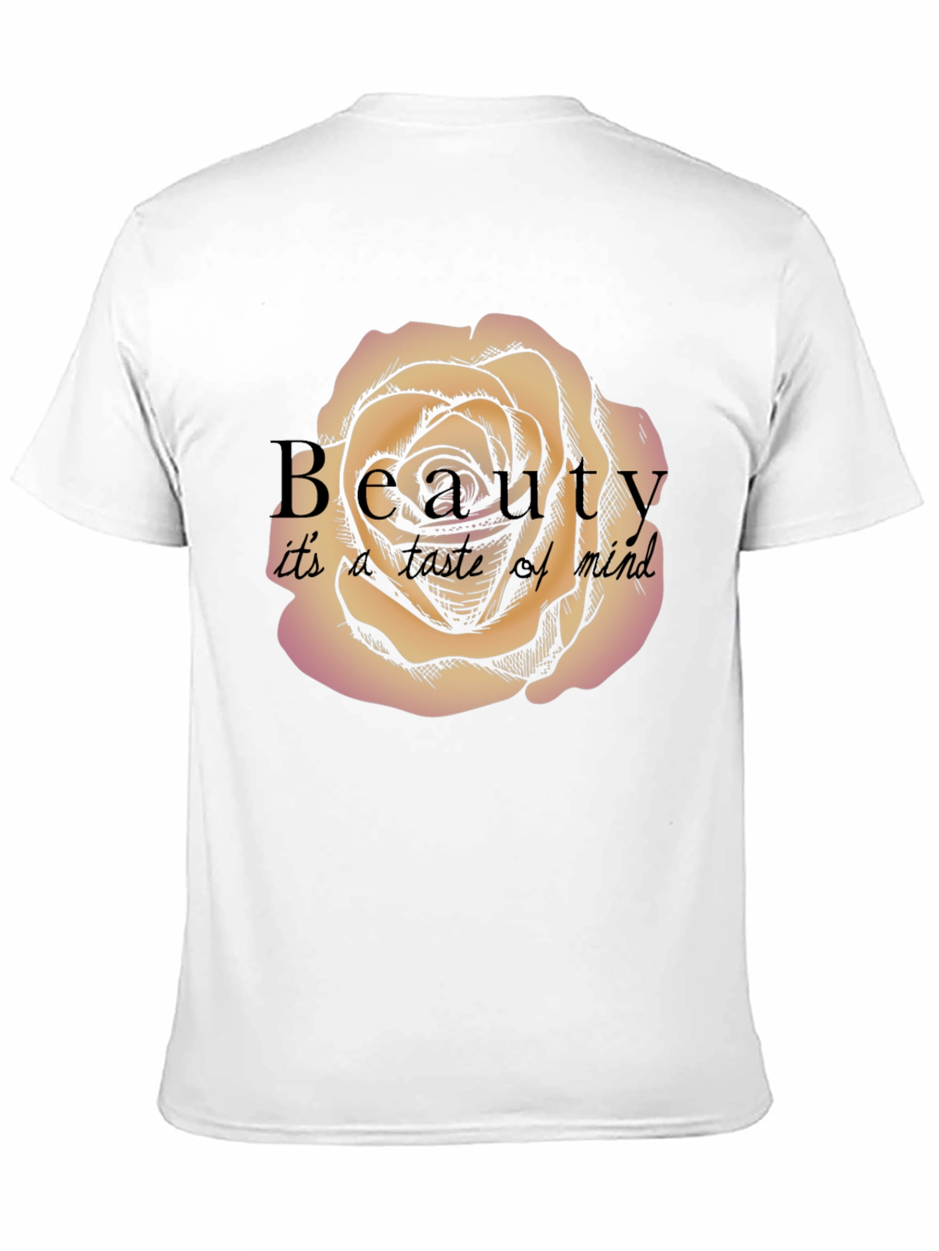 Beauty T-Shirt - Rose Design