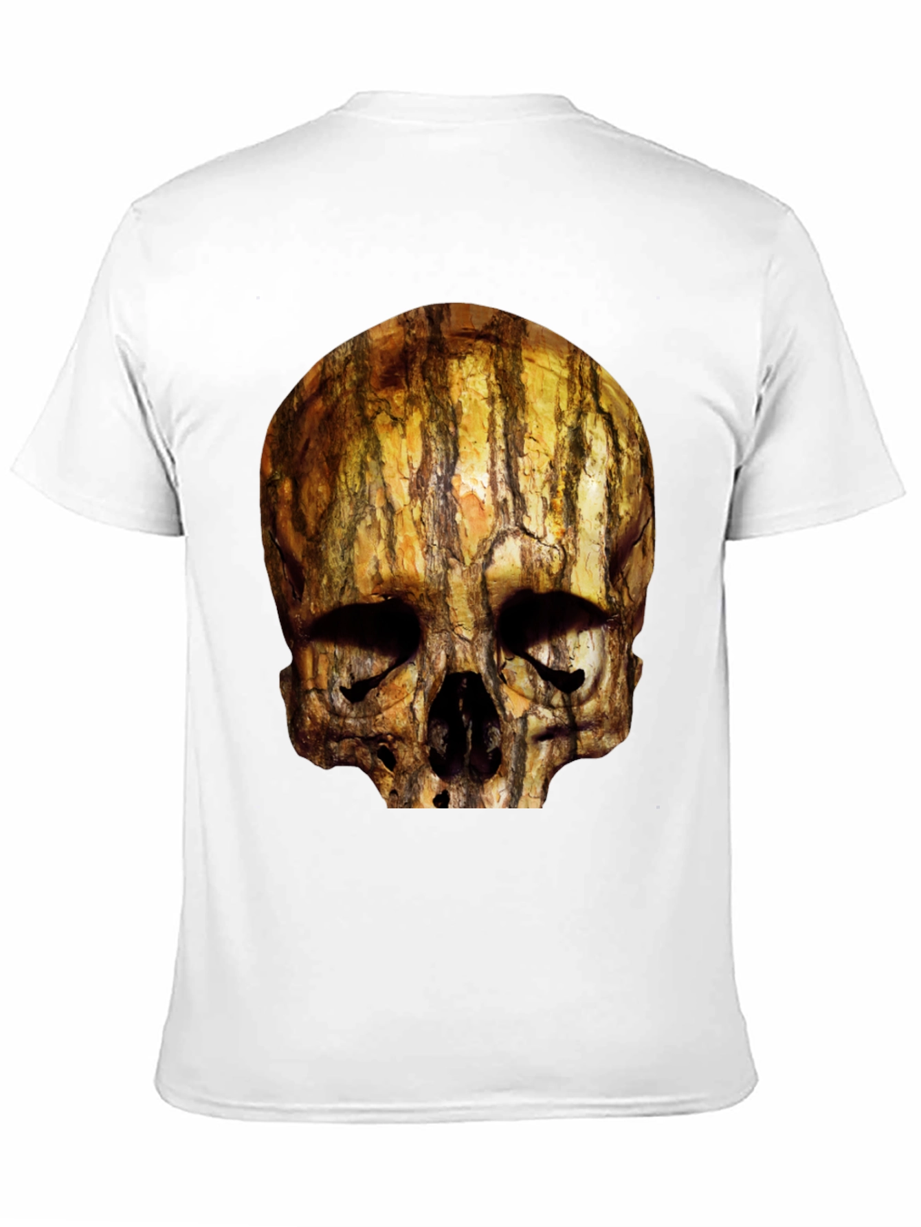 Skull Printed Black T-Shirt for Men