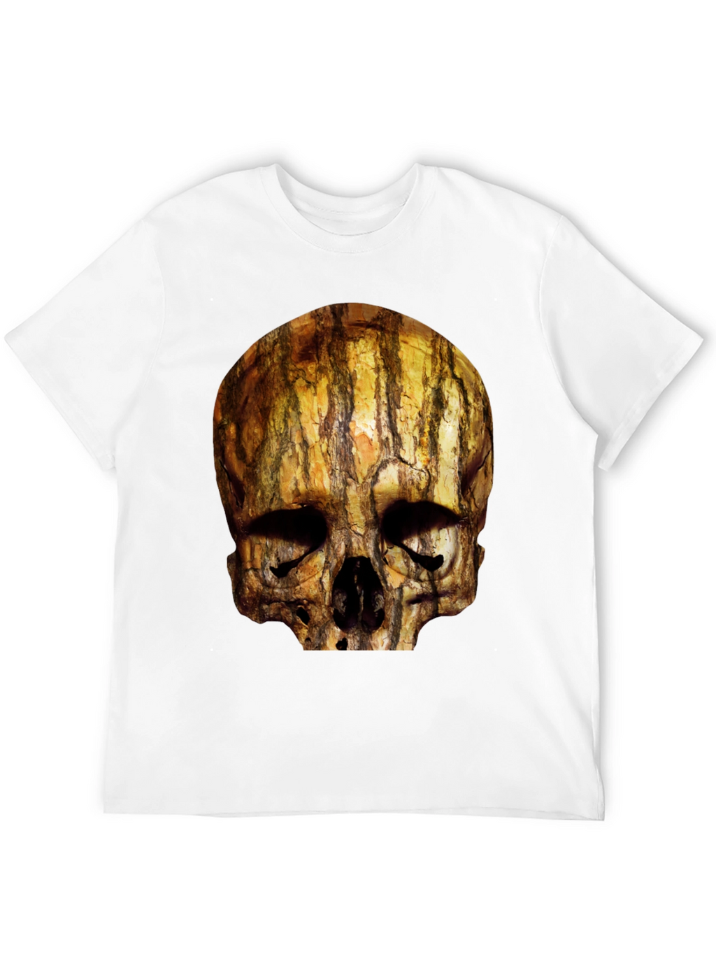 Skull Printed Black T-Shirt for Men